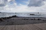 Den uendelige bro fra Sculpture by the Sea er efter folkekrav blevet permanent sommerattraktion i Aarhus. Sculpture by the Sea er lukket, men den australske pendant efterspørger danske kunstnere til sin 2019-udstilling..   
Foto: Mathias Svold Foto: Mathias Svold/POLFOTO