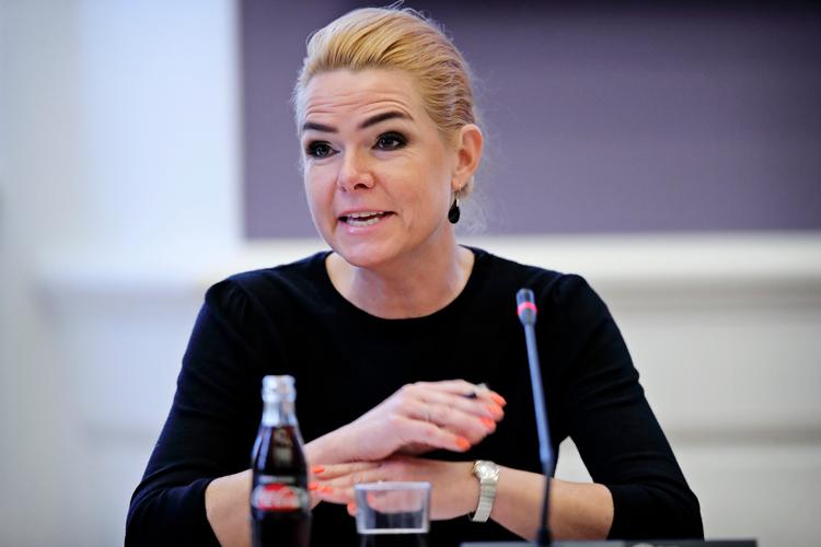 
    Udlændinge- og integrationsminister Inger Støjberg i samråd om ulovlig instruks om adskillelsen af asyl-ægtepar.
   Foto: Jens Dresling/POLFOTO