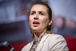 
    S-formand Mette Frederiksen taler på 'Lønmodtagernes Topmøde' i KB Hallen
   Foto: Mads Claus Rasmussen/Ritzau Scanpix