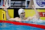 I alt 17 gange har Tobias Bjerg sat dansk rekord i 50 og 100 meter brystsvømning på kortbane og langbane, men de 2 rekorder ved det igangværende Danish Open har løftet de internationale perspektiver. Dagens rekord i 50 meter brystsvømning havde rakt til en 9.-plads ved sidste års EM, hvor Tobias Bjerg blev nummer 21. Foto: Jens Dresling/POLFOTO
