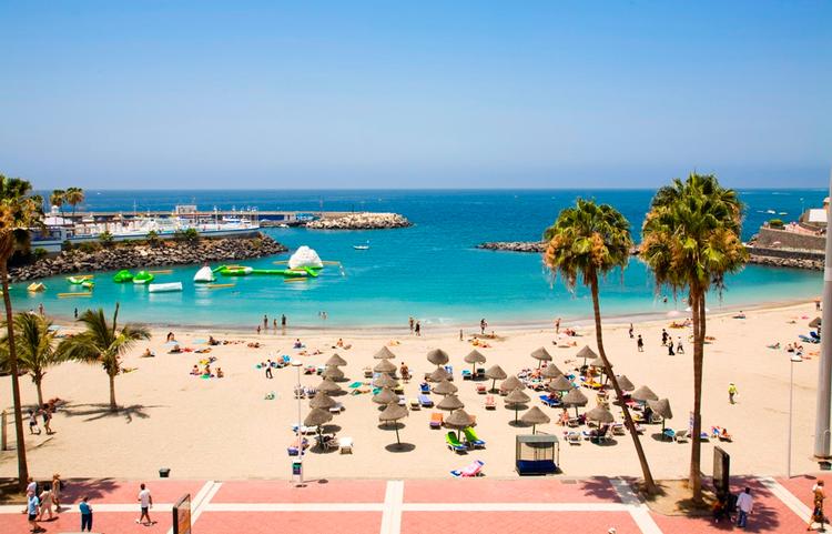 Igen i år er De Kanariske Øer populære blandt danskerne.  Foto: iStock/Puerto Colon