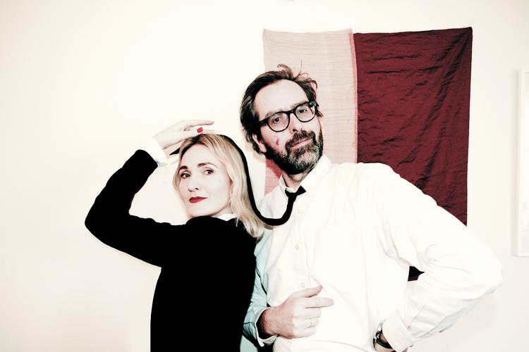 Marie Louise Tüxen og Anders Morgenthaler står bag 'Helle Erobreren'.  Foto: Anika Lori 