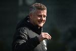 Ole Gunnar Solskjær er  en meget populær mand i Manchester og omegn. Også hjemme i Norge har de fidus til ham. SAS har således åbnet flere nye afgange til Manchester ugentligt, så norske fans kan få stillet deres Solskjær-sult. 
 Foto: Oli Scarff/Ritzau Scanpix