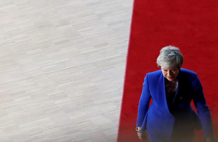 Storbritanniens premierminister, Theresa May Foto: Susana Vera/Ritzau Scanpix