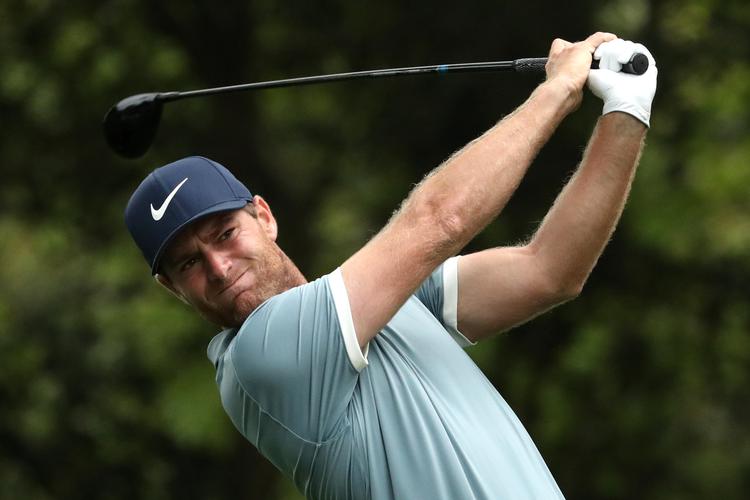Lucas Bjerregaard leverede torsdag en god første runde på Augusta-banen ved US Masters. 
   Foto: Jonathan Ernst/Ritzau Scanpix