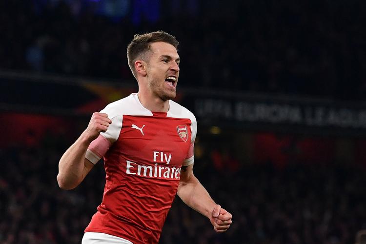 Aaron Ramsey skal efter mange år i Arsenal prøve kræfter med Serie A i næste sæson, hvor han spiller for Juventus, men han er opsat på at slutte godt af i den rødhvide trøje.
   Foto: Ben Stansall/Ritzau Scanpix