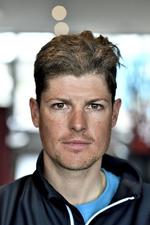 Jakob Fuglsang var på podiet og blive hyldet for sin 3. plads. Kort efter blev han henvist til 4. pladsen. Til den danske rytters store utilfredshed.  Foto: Tariq Mikkel Khan