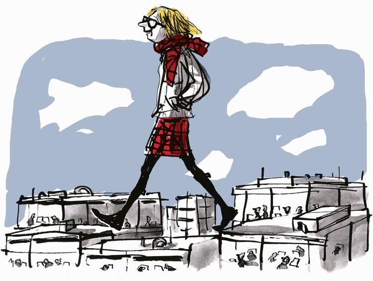 Arkivtegning: Mette Dreyer Foto: Mette Dreyer/Politiken-Tegning