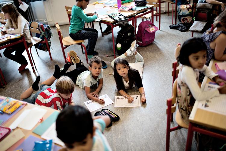 Skolerne landet over planlægger lige nu næste års skema. Men der er stor usikkerhed om, hvorvidt loven om kortere skoledage for de mindste når at blive vedtaget (Arkivfoto.) Foto: Joachim Adrian/POLFOTO
