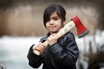 
7-årige Amelina er opdraget med en høj grad af selvbestemmelse. Foto: Jens Dresling/POLFOTO