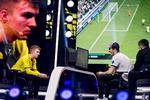 Daniel "Dingo" Klink Nørremark Kristensen fra Brøndby tabte til August "Agge" Rosenmeier fra FCK under eSuperliga Finals i KB Hallen . Foto: Claus Bech/Ritzau Scanpix