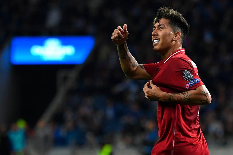  Roberto Firmino kom ind fra bænken og fik scoret.  Foto: Paul Ellis/Ritzau Scanpix