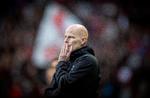 
Ståle Solbakken må måske finde på noget nyt, når FCK spiller i Farum. Og måske kommer den første sejr på kunstgræsset i Farum til topholdet 2. påskedag. Den anden mandagskamp i mesterskabsspiller hedder FCM-Brøndby.   Foto: Liselotte Sabroe/Ritzau Scanpix