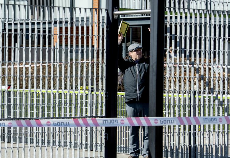 
    Den racismedømte  stifter af Partiet Stram Kurs, Rasmus Paludan, planlægger i dag at demonstrere i Thisted. 
   Foto: René Schütze/Ritzau Scanpix