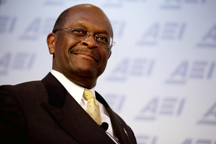 Herman Cain kommer alligevel ikke ind i den amerikanske centralbank. Selv om han har Donald Trump som ven.  Foto: Chip Somodevilla/Ritzau Scanpix