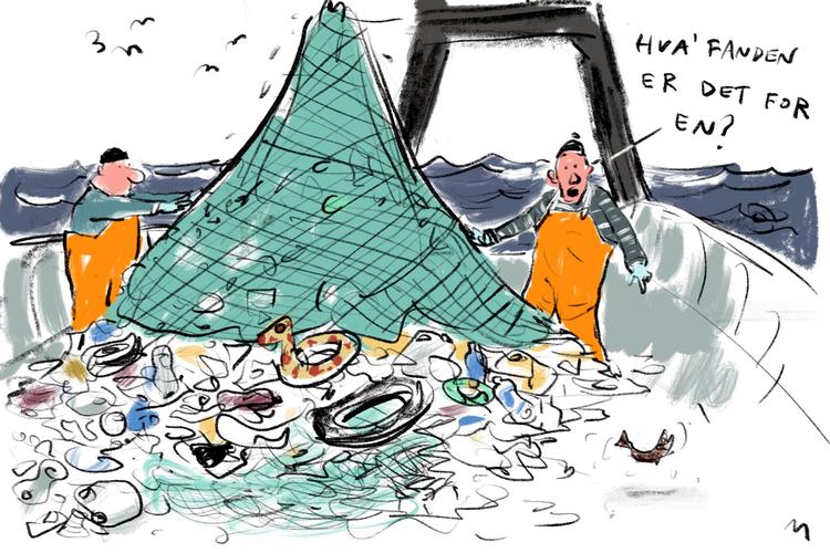Tegning  Mette Dreyer