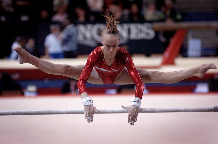 Der har i mange år været fokus på de unge pigers vægt i international gymnastik, og det er der tilsyneladende også i dansk gymnastik. (Pigen på billedet har ikke noget med den konkrete historie at gøre)
   Foto: Thomas Fredberg/POLFOTO