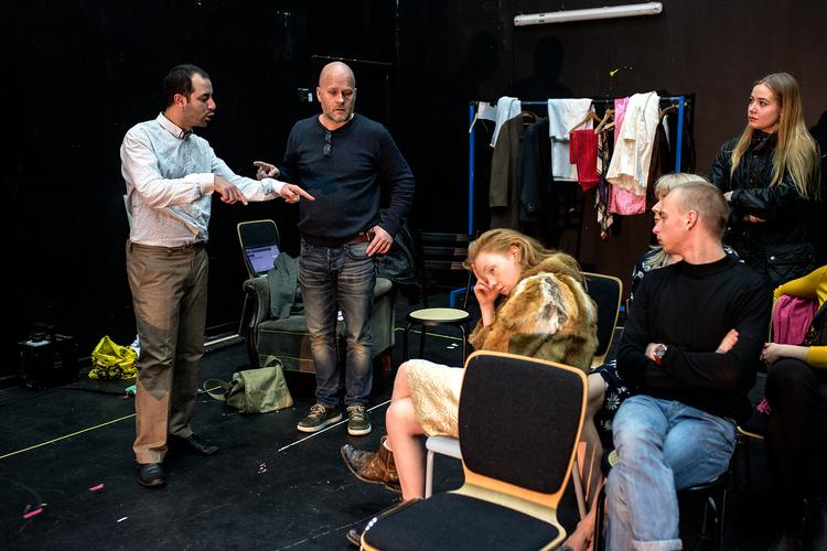 Undervisning på Scenekunstskolen bliver nu ramt af det økonomiske rod. To nyoprettede uddannelser bliver droppet. Foto: Ivan Boll/POLFOTO