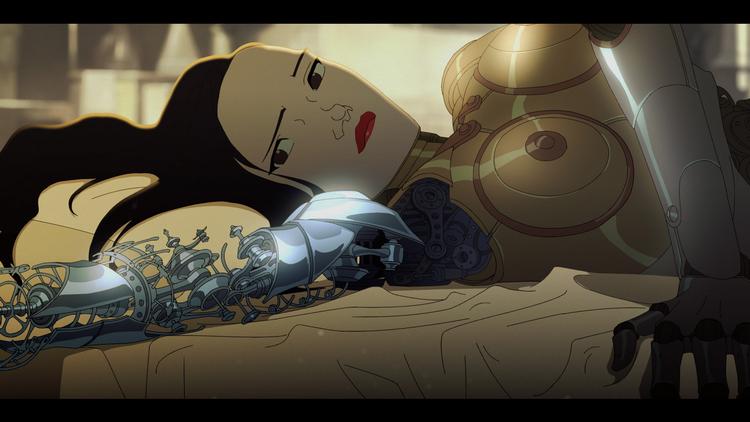Der er vitterligt tale om kærlighed, død og robotter i Netflixserien af samme navn. Ofte på en gang. Foto: Netflix