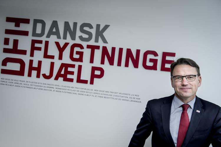 Christian Friis Bach tiltrådte som generalsekretær for Dansk Flygtningehjælp 1. november 2017. Han overtog posten efter Andreas Kamm. Nu skal organisationen have en ny frontperson.    Foto: Mads Claus Rasmussen/Ritzau Scanpix