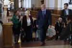 
    
Dansk Folkepartis næstformand og formand for Folketingets Udenrigspolitiske Nævn, Søren Espersen modtog i går Marine Le Pen på Christiansborg. 
   Foto: Jens Dresling/POLFOTO
