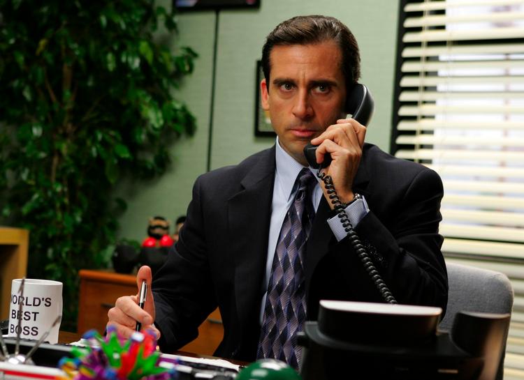 Steve Carell spiller hovedrollen i 'The Office', som er den mest sete tv-serie gennem tiden på Netflix. Foto: Justin Lubin/Ritzau Scanpix