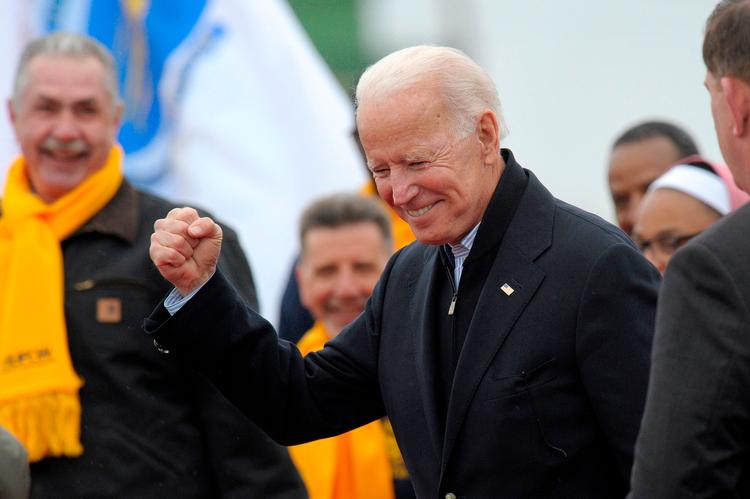 Joe Biden står til at få en masse stemmer fra minoritetsgrupper og ældre borgere over 55 år Foto: Joseph Prezioso/Ritzau Scanpix