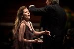 Barbara Hannigan, der selv skal modtage Sonningprisen næste år, var en fantastisk solist i Koncerthuset fredag. Foto: Louise Herrche Serup/POLFOTO