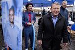 
Statsminister Lars Løkke Rasmussen var  dag til torvedag på Køge Torv, som  Venstres lokalforening, stod bag.  Foto: Claus Bech/Ritzau Scanpix