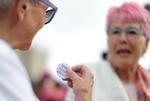 Grannies Against the Right har etableret sig med afdelinger flere steder i Tyskland og Østrig. Foto: Lisi Niesner/Ritzau Scanpix