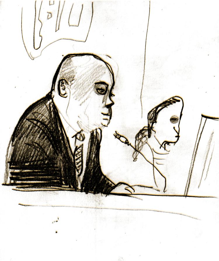 Advokat Jens Lund Mosbek, kommissionens udspørger. Foto: Claus Nørregaard/POLITIKEN