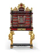 
I 1713 købte den spanske konge, Filip V, dette flamske skab og dets identiske makker, der nu kommer på auktion hos Christies.  Foto: Christie's Images Ltd. 2019