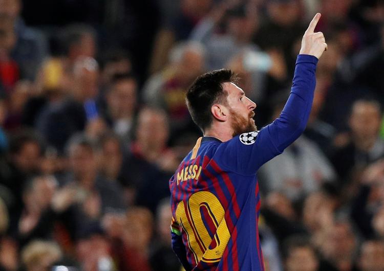 Med to mål blev Lionel Messi igen afgørende.
   Foto: Albert Gea/Ritzau Scanpix