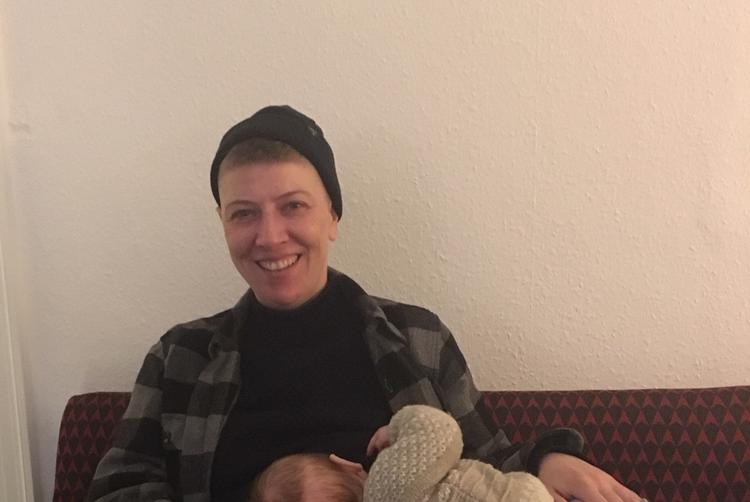 Amalie Ørum har Ester på seks måneder sammen med sin partner.  