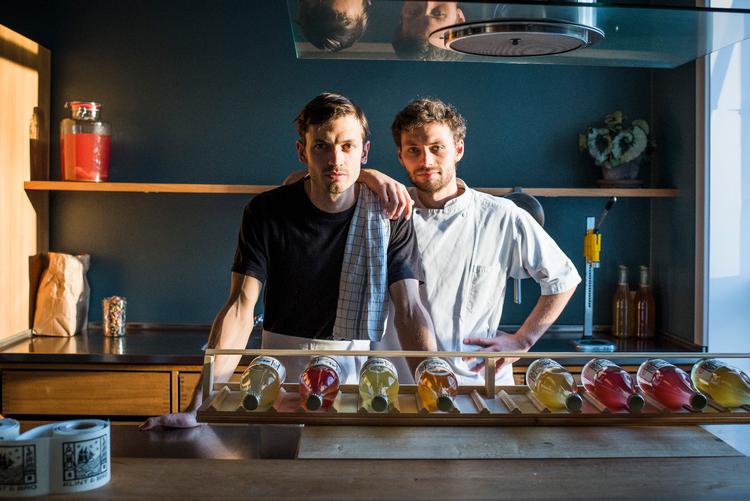 Eddie Klint og Louis Bro-Rasmussen fra Klint & Bro på Nørrebro. 