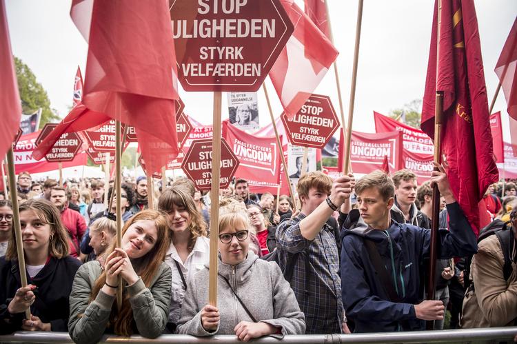 Den grønne dagsorden skal også være en kamp for de faglige organisationer, lyder det fra en række forbund.  Foto: Mads Claus Rasmussen/Ritzau Scanpix