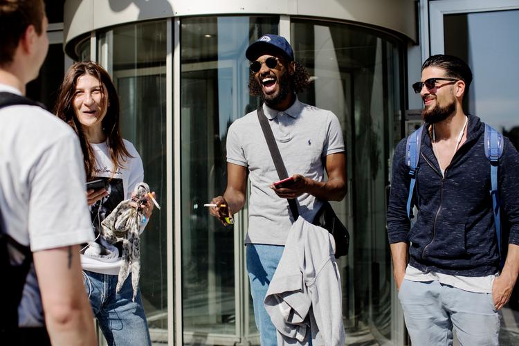 Programmet ’Ghetto Fitness’ på Radio24syv har muligvis en digital fremtid.  Foto: Emma Sejersen/POLFOTO