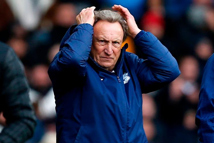  70-årige Neil Warnock er aldrig kedelig på sidelinjen.  Foto: Ian Kington/Ritzau Scanpix