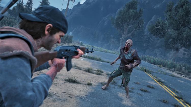 Screenshot fra spillet 'Days Gone'. 