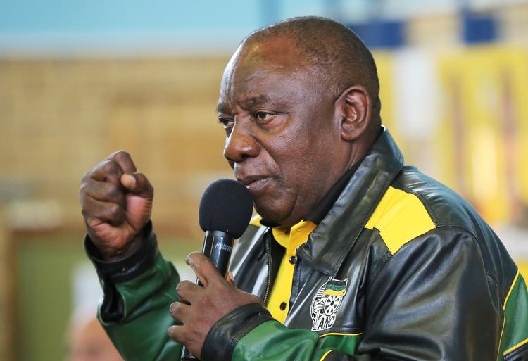 Cyril Ramaphosa forventes genvalgt som præsident, når Sydafrika går til valg på onsdag.  Foto: Sumaya Hisham/Ritzau Scanpix