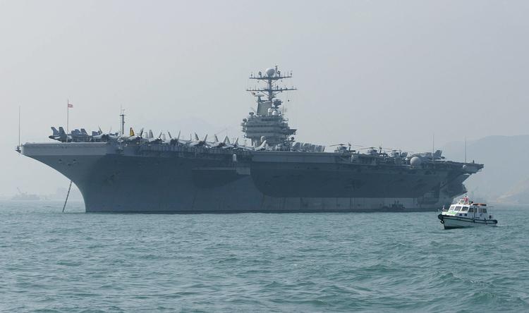 En flådestyrke sendes nu til Mellemøsten for at få Iran og landets allierede til at afstå fra at angribe eller modarbejde amerikanske interesser. Foto: Samantha Sin/Ritzau Scanpix