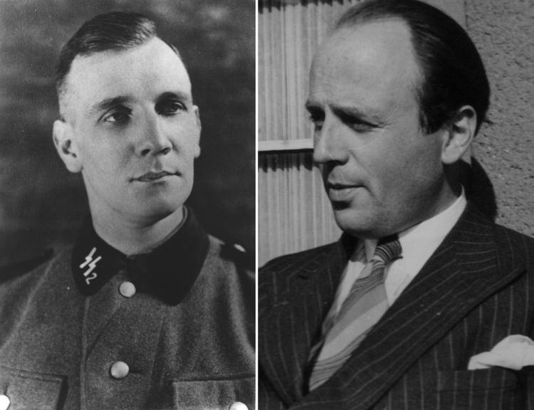 En augustnat i 1942 fortalte den tyske SS-officer Kurt Gerstein (tv.) den svenske diplomat Göran von Otter (th.) om Det Tredje Riges forbrydelser i koncentrationslejre. Ny dokumentar kritiserer, at Sverige ikke viderebragte informationerne til omverdenen.   