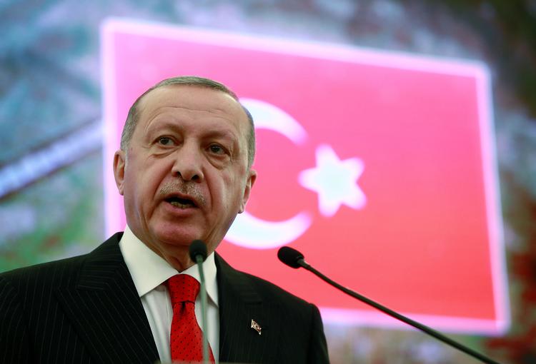 
   Godt en måned efter at Tyrkiets præsident, Recep Tayyip Erdogan, den 31. marts led flere nederlag ved de tyrkiske lokalvalg, får præsidenten nu en chance for oprejsning i Tyrkiets største by, Istanbul. Murat Cetinmuhurdar/Presidential Press Office/Handout via REUTERS Foto: Handout/Ritzau Scanpix