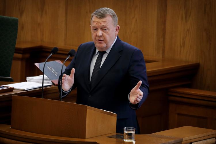 Statsminister Lars Løkke Rasmussen udskriver valg fra Folketingssalen, tirsdag den 7. maj 2019. Foto: Jens Dresling/Ritzau Scanpix. Foto: Jens Dresling/Ritzau Scanpix