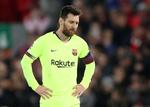 Lionel Messi vil formentlig huske 7. maj 2019 som en sort aften, hvor fire misbrugte Barcelona-målchancer i første halvleg vil være et bittert krydderi. Foto: Carl Recine/Ritzau Scanpix