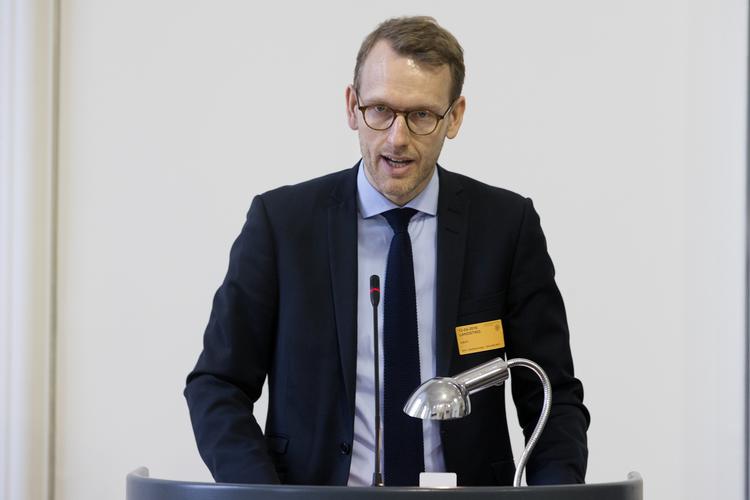 Flemming Stig Pristed under en høring på Christiansborg under den såkaldte Panama Papers-sag. Foto: Finn Frandsen/POLFOTO