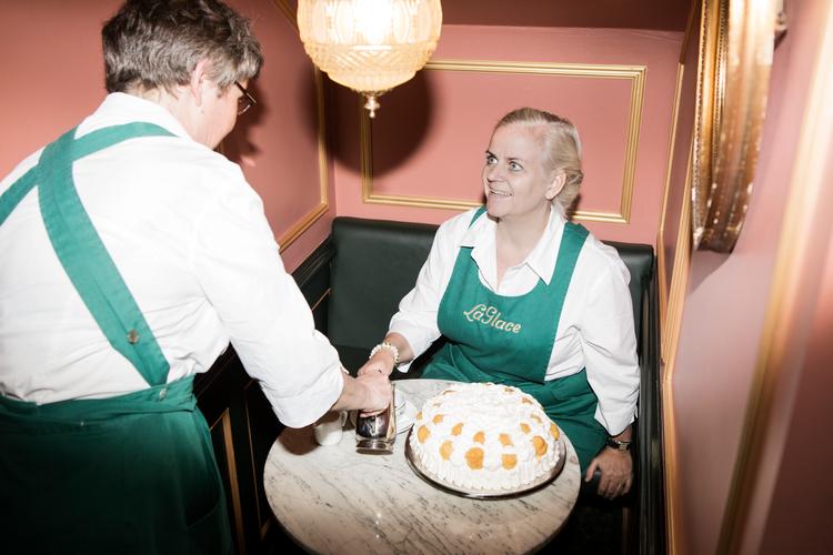 Sportskagen hos La Glace i København.
   Foto: Tobias Nicolai/POLFOTO