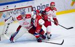 Bortset fra første periode mod Norge har Danmark trods fraværet af flere NHL-stjerner vist gode takter i optakten til VM.
   Foto: Olsen, Geir/Ritzau Scanpix