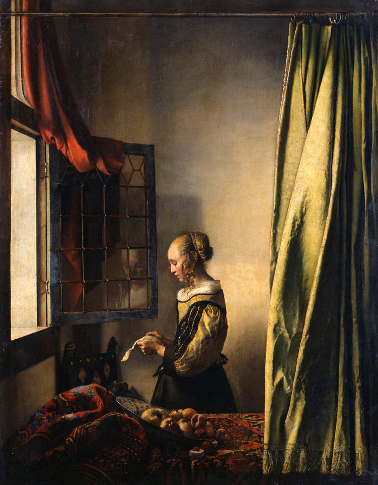Den censurerede udgave af Vermeer van Delfts maleri. Sådan har det set ud i flere hundrede år. Foto: Staatliche Kunstsammlungen Dresden