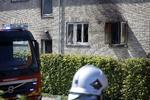 Brandvæsen rykkede lørdag ud til en alvorlig brand i Lyngby. To personer er omkommet. 
   Foto: Jens Dresling/POLFOTO